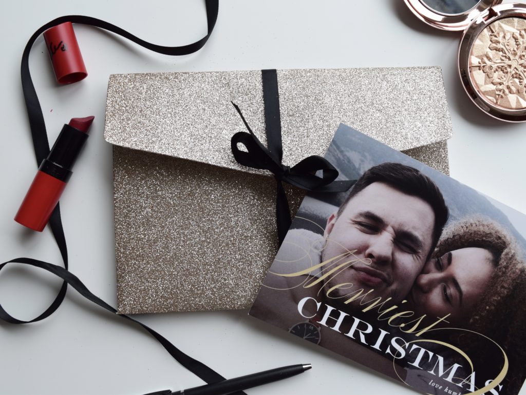 personalised christmas cards basic invite